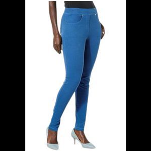 Antthony Women's Galaxy Knit Denim Jegging Medium Denim - Regular